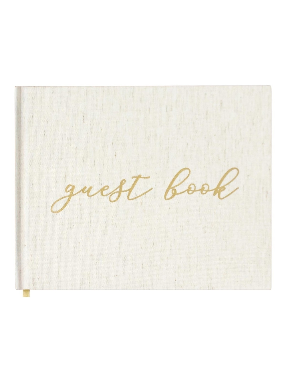 Guest Book Hardcover with Gold Foil. NEW.